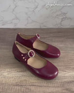 Mary Janes Summer Low Heel Vintage Shoes