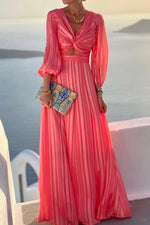 Make An Entrance Red Tiered Midi Dress