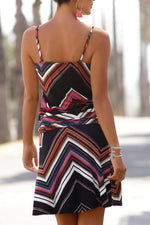 Wave Sleeveless Summer Dress