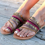 Pantoufle Bohême Bling Clip