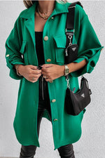 Büro-Jacke mit lockerer Reverstasche