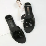 Candy Color PU Leather Open Toe Sandals