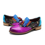 Wonderland Brogue Tassels Leather Shoes