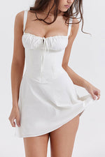 Crisscross Straps Bodycon Tank Dress