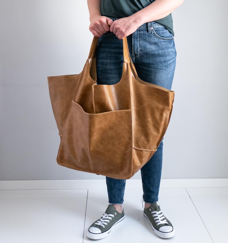 Sac fourre-tout rétro à une épaule de grande capacité