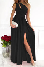 Novella One Shoulder Maxi Dress