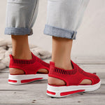 Mesh Knitted Breathable Elastic band Sandals