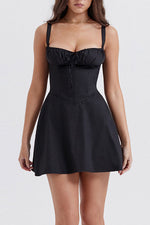 Crisscross Straps Bodycon Tank Dress