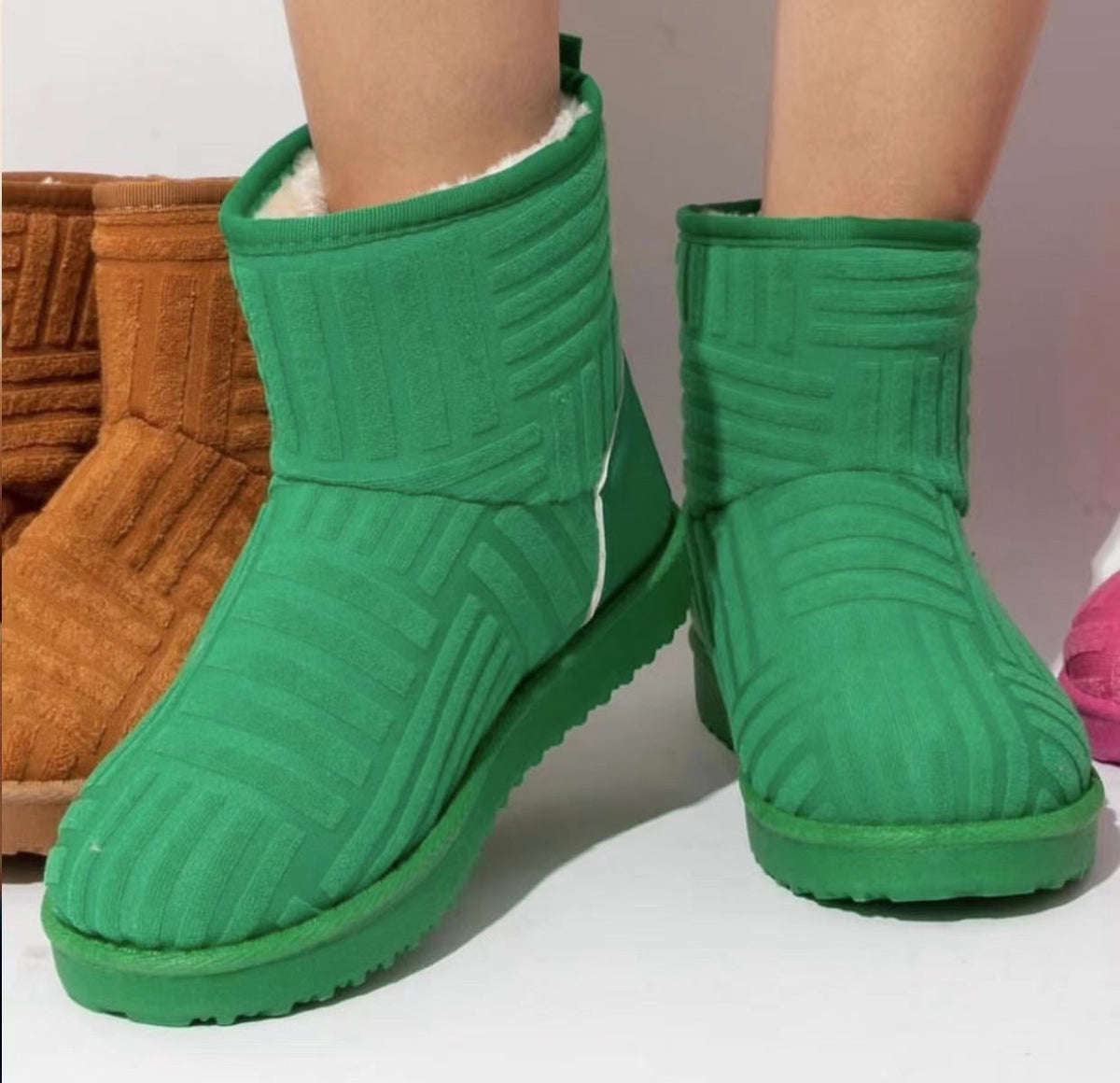 Botas de nieve de forro polar Take Your Chance