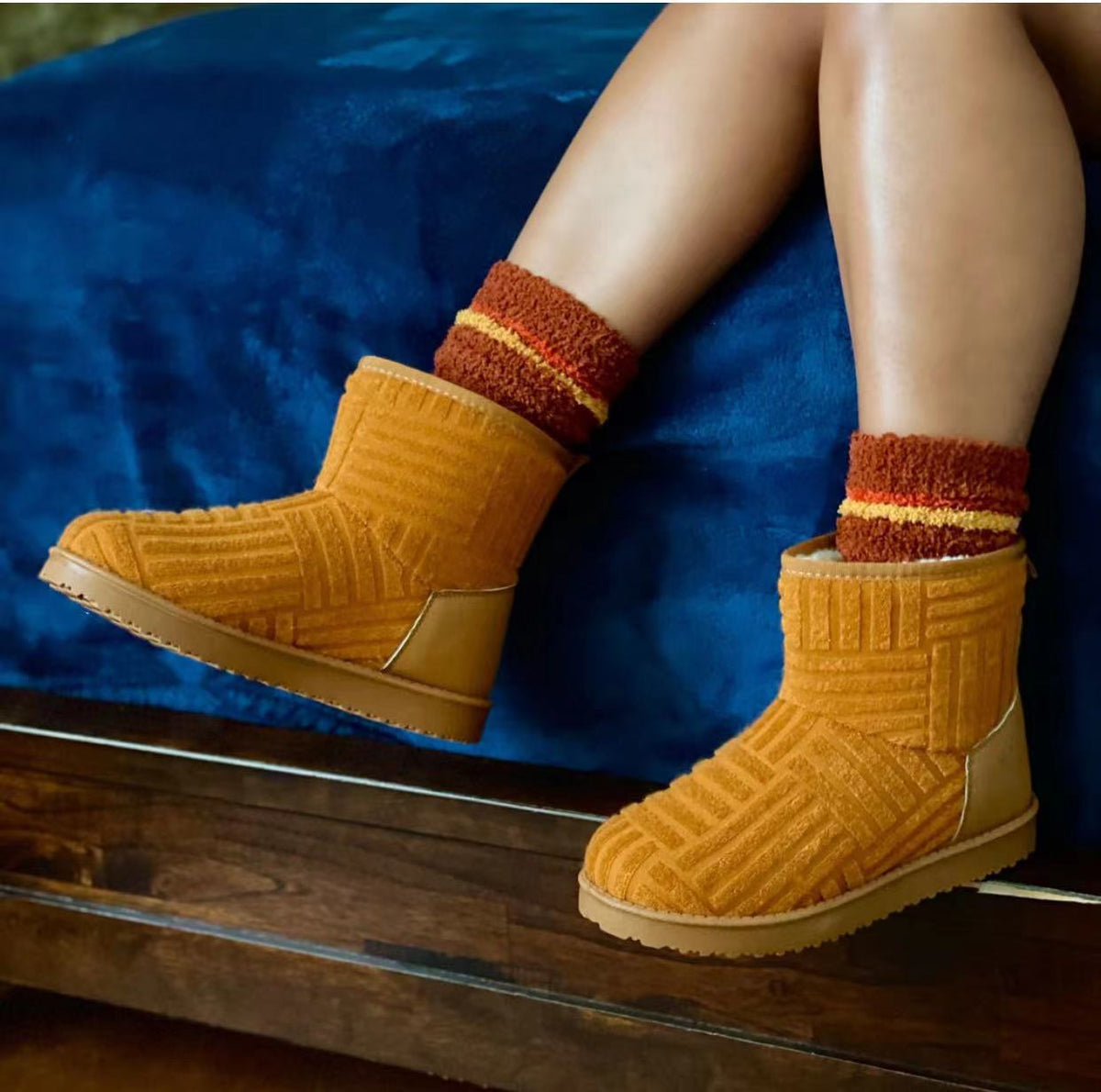 Botas de nieve de forro polar Take Your Chance