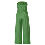 Strapless Waistband Loose Jumpsuit