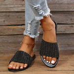 Pantoufles chics à sequins Karamelo