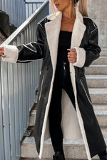 All For You Long Line Fleece Coat