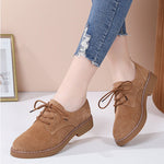 Classic British lace-up Flat Leather Shoes