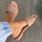 Nora Nieten-Slip-on-Sandale