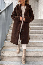 All For You Long Plush Coat