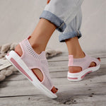 Mesh Knitted Breathable Elastic band Sandals