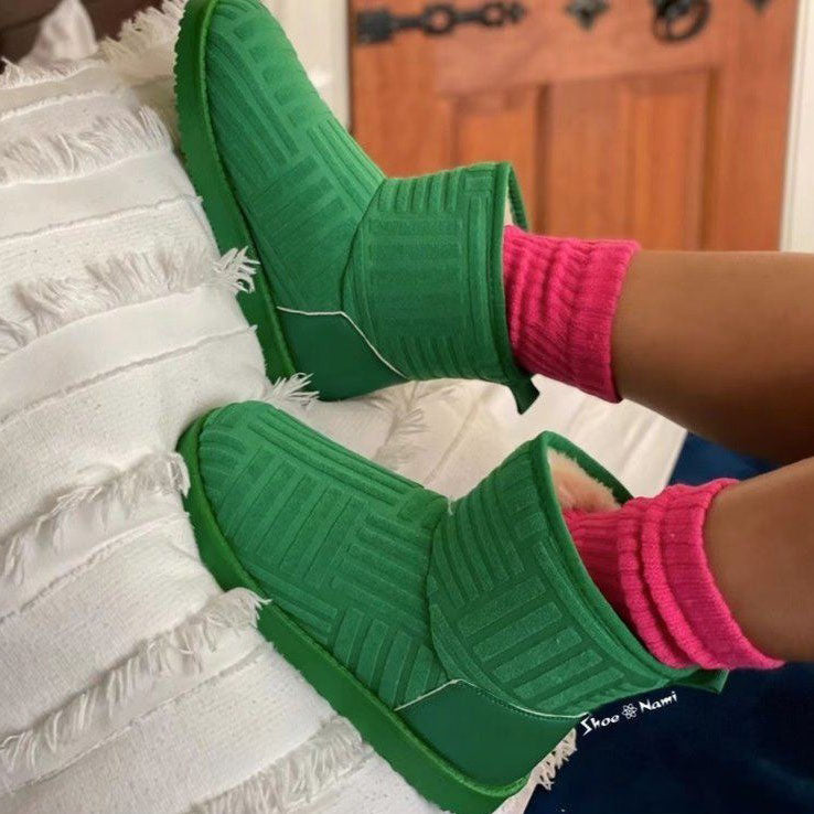 Botas de nieve de forro polar Take Your Chance
