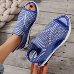 Mesh Knitted Breathable Elastic band Sandals
