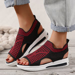 Mesh Knitted Breathable Elastic band Sandals
