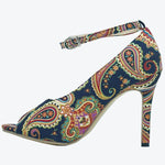 Ankle Strap High Heels Peep Toe Sandals - Pavacat