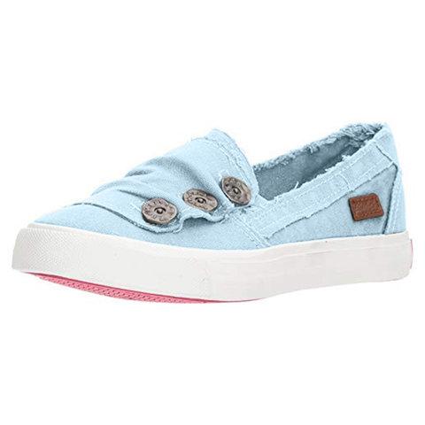 Casual Button Comfy Sneaker - Pavacat
