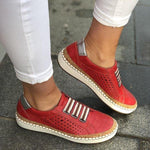 Casual Comfortable Flat Sneakers - Pavacat