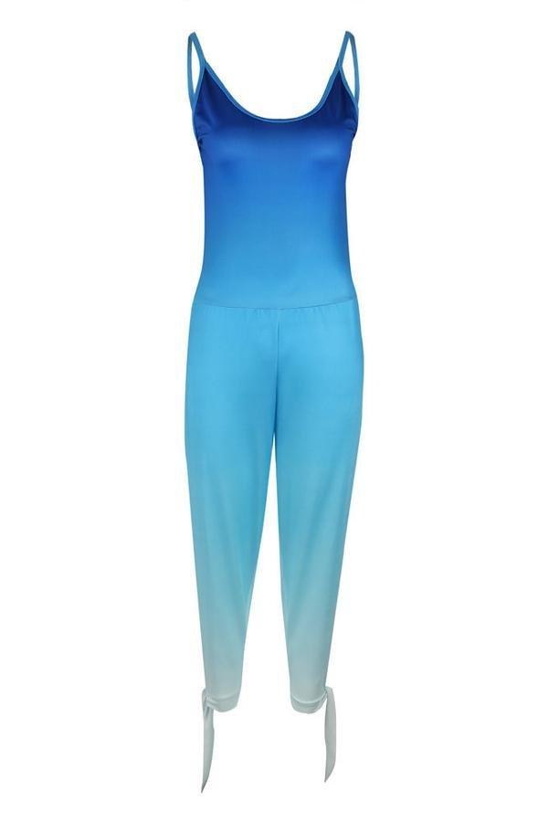 Casual Tie At Leg Jumpsuit Jumpsuits & Rompers 5201904110331 