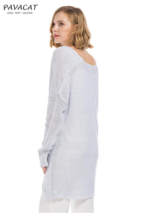Casual V Neck Front Cross Weekend Sweater Pullover VICI 