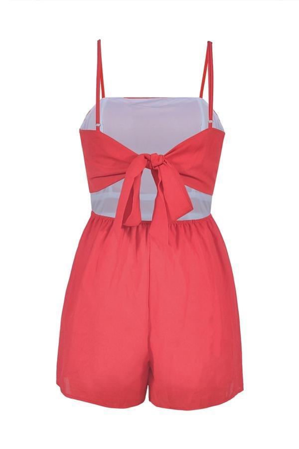 Chiffon Suspender Dress Pants Jumpsuits & Rompers 5201905080500 