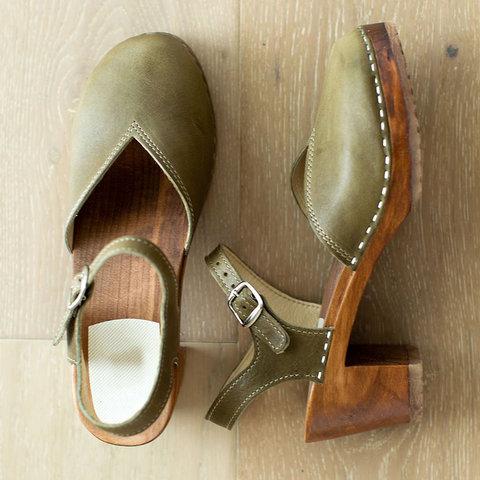 Clogs For Vintage Buckle Strap Closed Toe Shoes Sandals Pavacat 