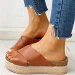 Constan Leopard Flat Slippers - Pavacat