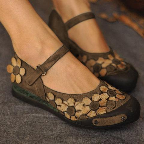 Daily Summer Flat Heel Suede Flats Sandals Pavacat US5.5(LABEL SIZE 35) Brown 