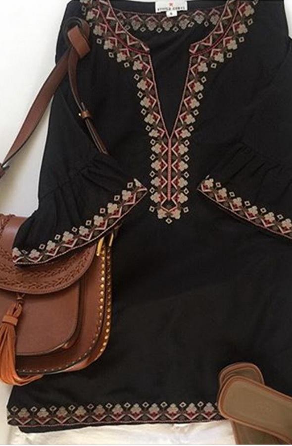 Polka Dot Printed Chiffon Dress with High Waist Dress 5201906151552 