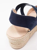 Espadrille Wedge Sandals Elastic Band Slip On Sandals Sandals Pavacat 