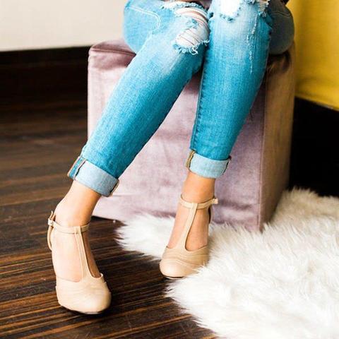 Fashion Summer Buckle Stiletto Heel Sandals - Pavacat