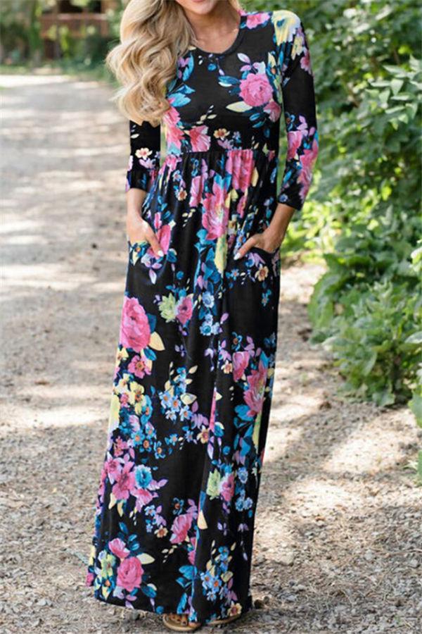 Off The Shoulder Denim Dress Dress 5201901221602 L blue 
