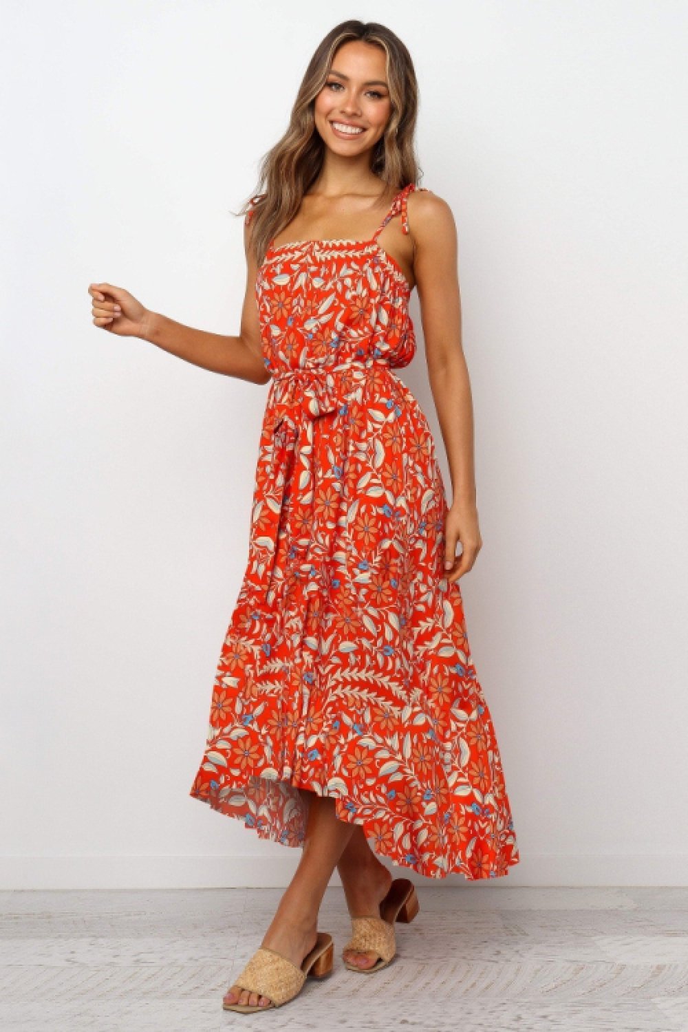 Just The Beginning Floral Dress - Pavacat