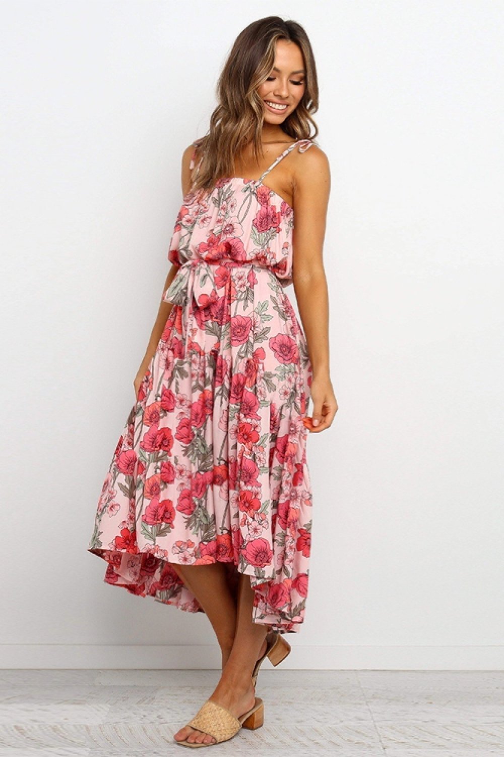 Just The Beginning Floral Dress - Pavacat