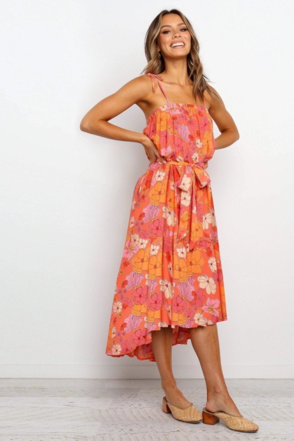 Just The Beginning Floral Dress - Pavacat
