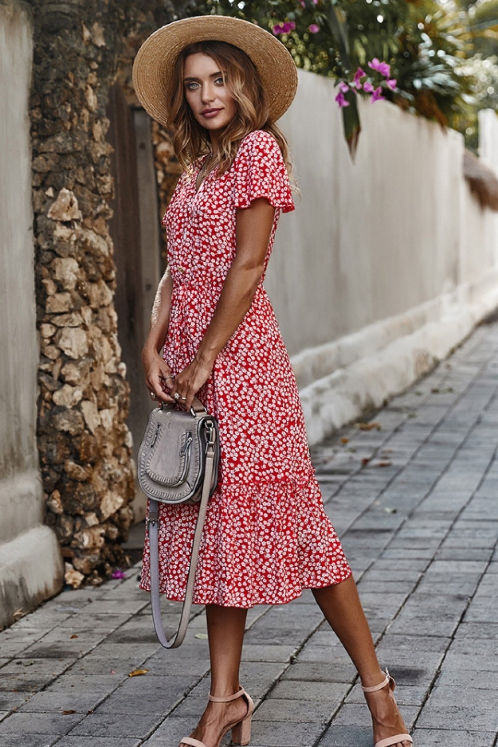 Know You Better Floral Dress - Pavacat