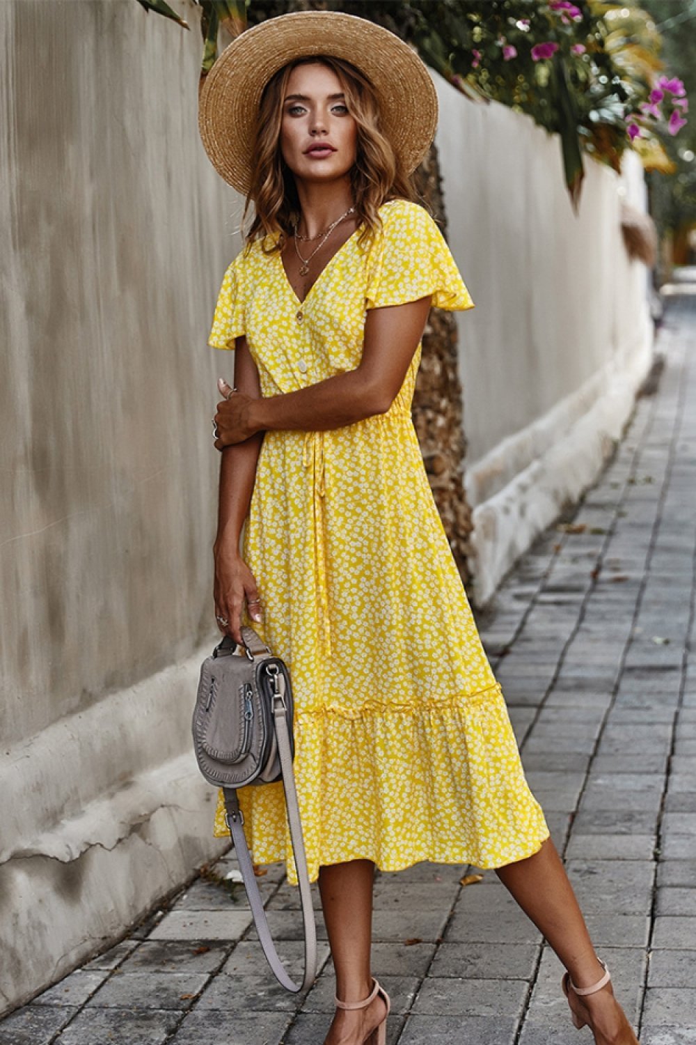 Know You Better Floral Dress - Pavacat