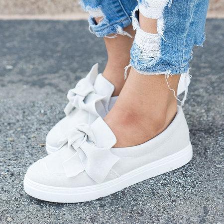 Nubuck Loafers Casual Bowknot Shoes - Pavacat
