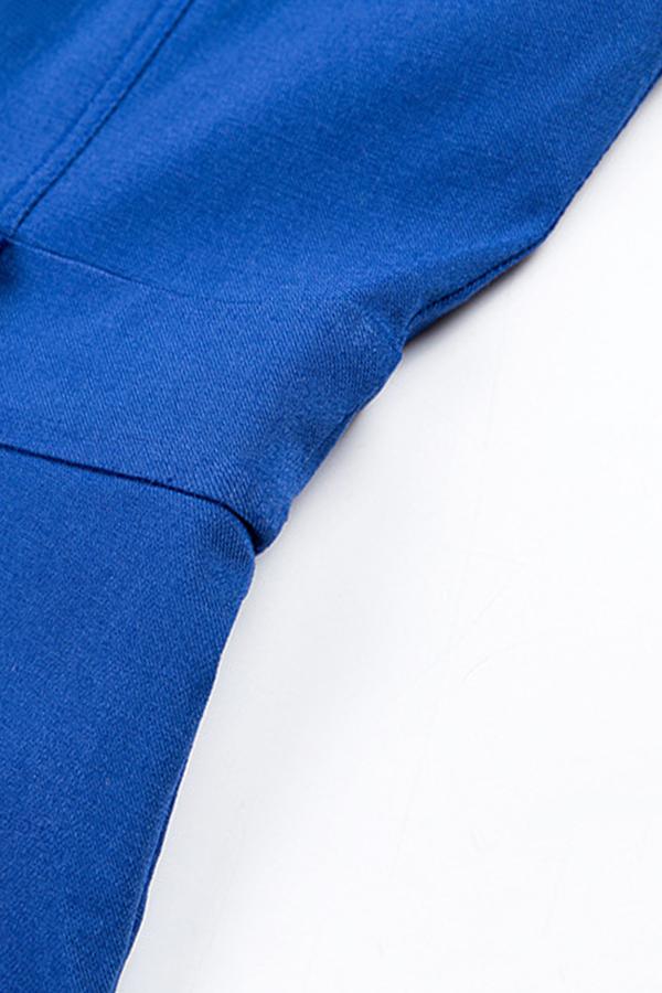 Solid Color Buttons Sleeveless Rompers Jumpsuits & Rompers 5201903111044 