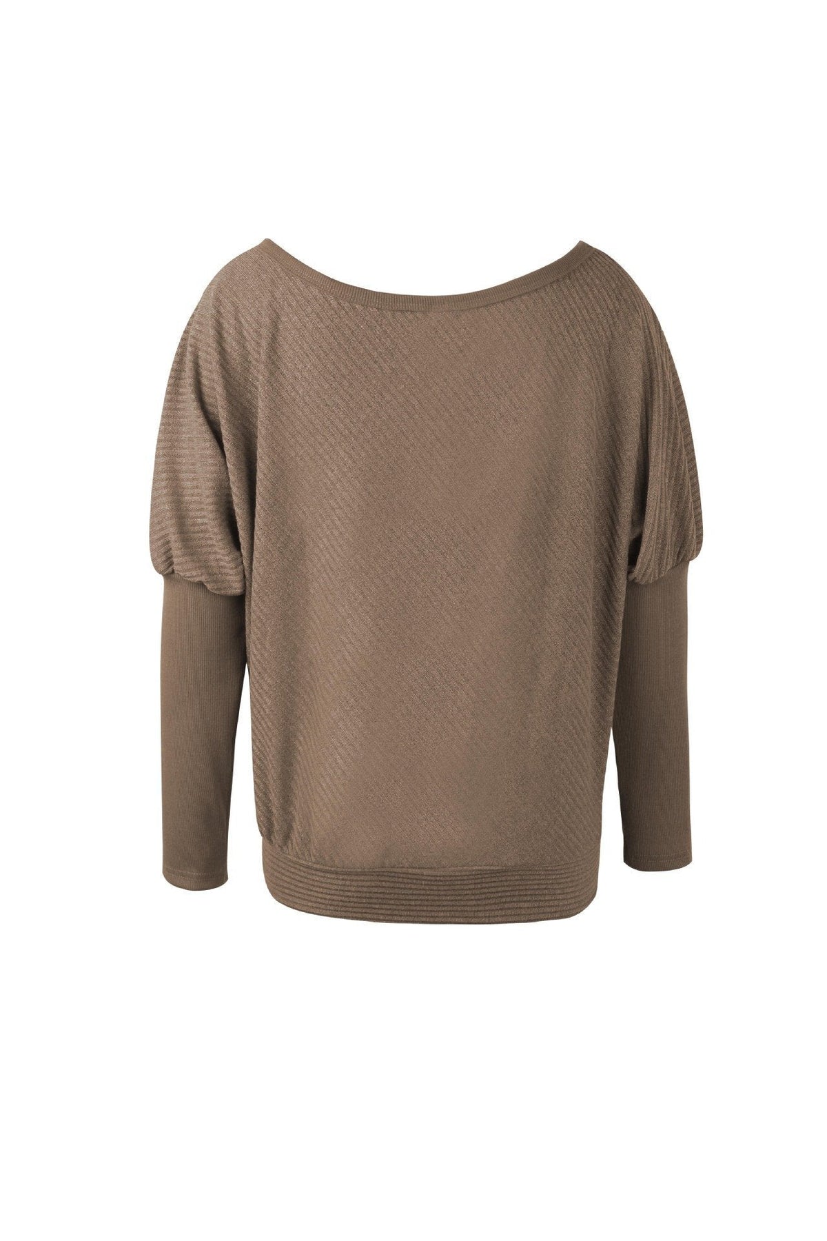 Solid Color Drop Shoulder Sweater Pullover 5201812281531 