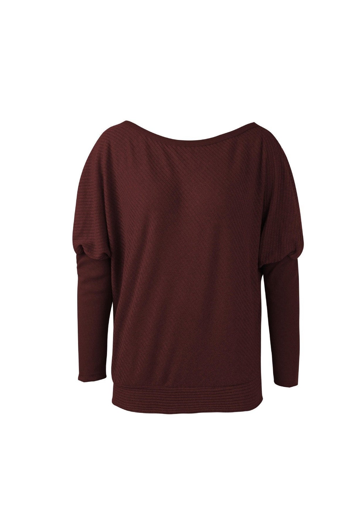 Solid Color Drop Shoulder Sweater Pullover 5201812281531 