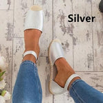 Summer Style Sandals Pu Flat Espadrilles Sandals - Pavacat