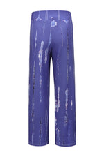 Tie-dyed Printed Wide Legs Pants - Pavacat