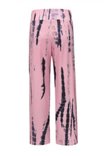 Tie-dyed Printed Wide Legs Pants - Pavacat