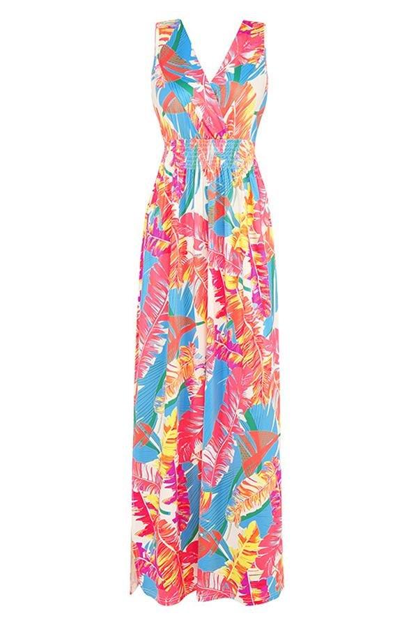 Robe imprimée avec ceinture Condole